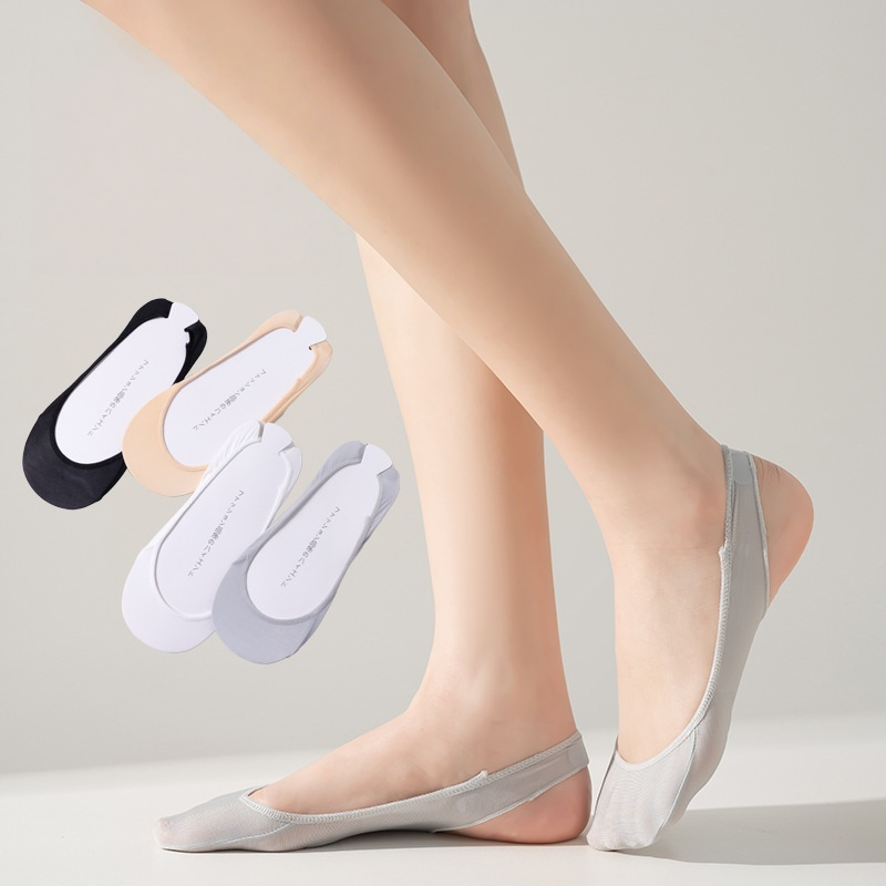 Insole Memory Foam - 1/3/5 Pairs Women's Icy Silk No-Show
