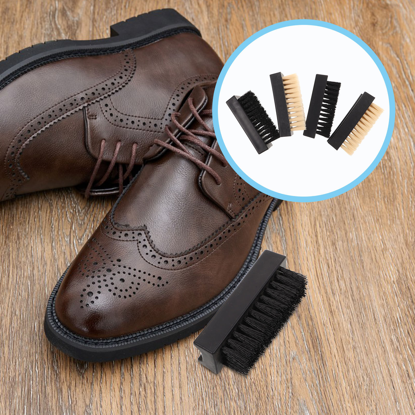 4Pcs Multifunction Shoe Brush  - đánh giá và giá Sneaker Care Suede