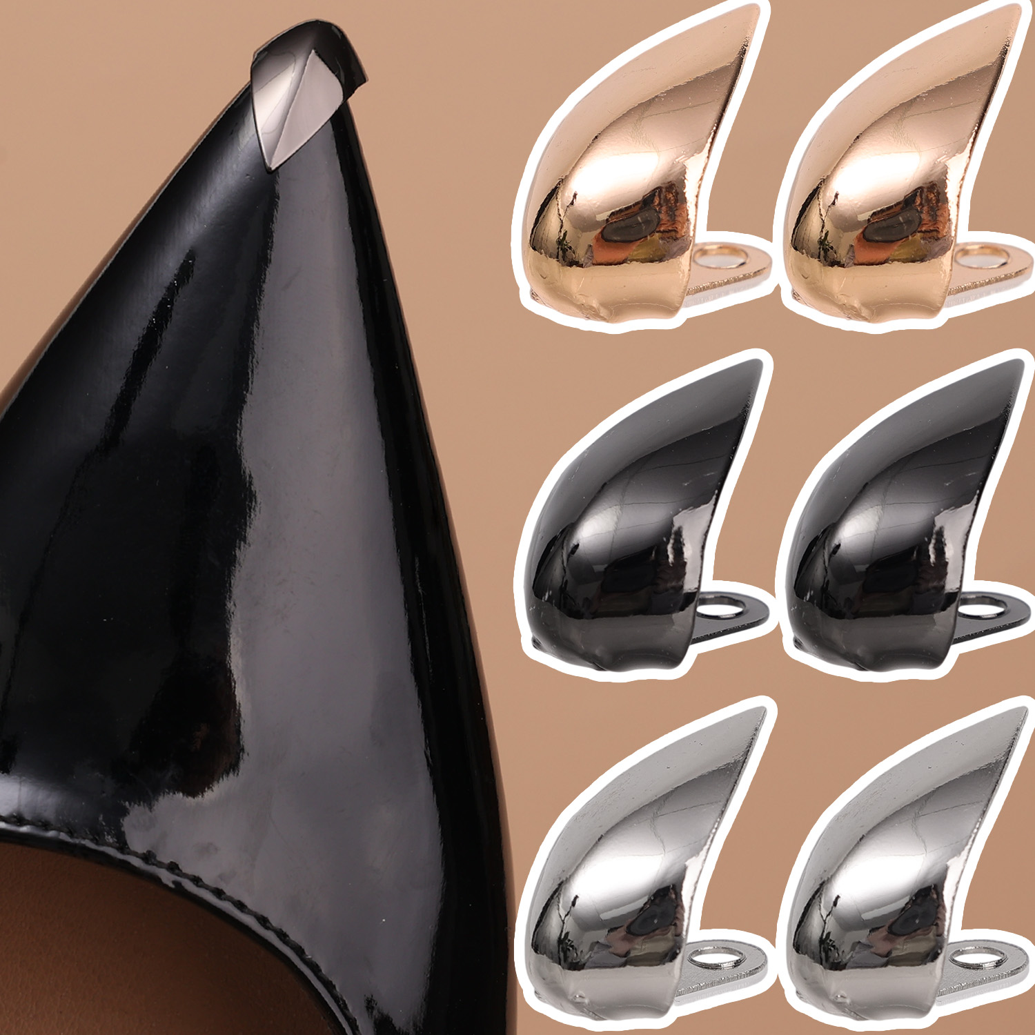 Women High Heel Metal Toe Cap  - đánh giá và giá Sneaker Care Tips