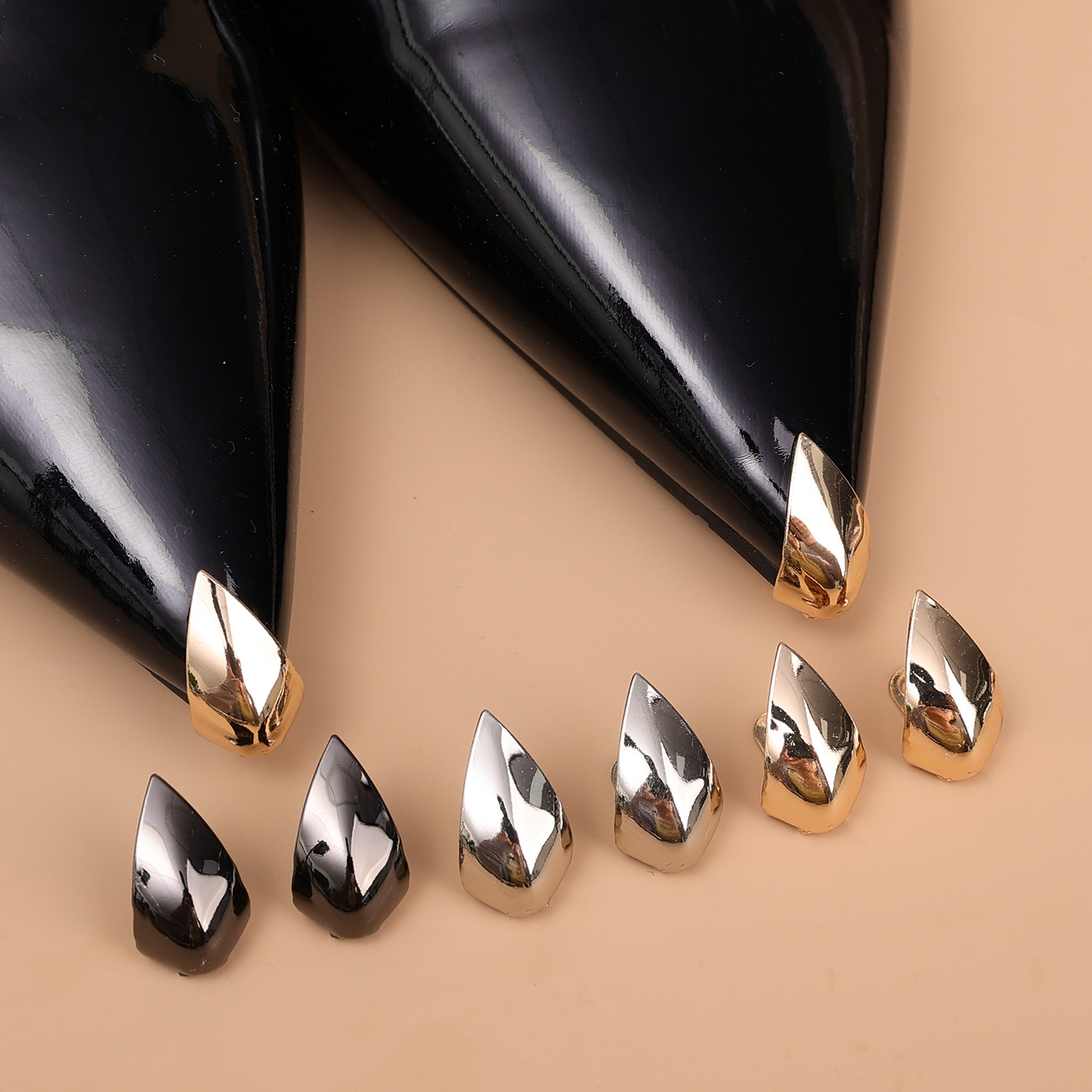 Women High Heel Metal Toe Cap  - đánh giá và giá Sneaker Care Tips