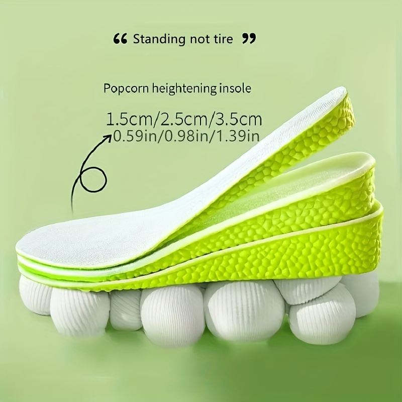 1 Pair Invisible Increase Inso - đánh giá và giá Insole Memory Foam