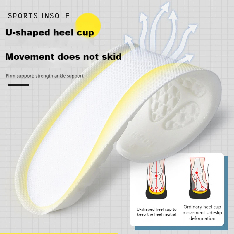 Soft Sport Insoles for Shoes D - đánh giá và giá Insole Memory Foam